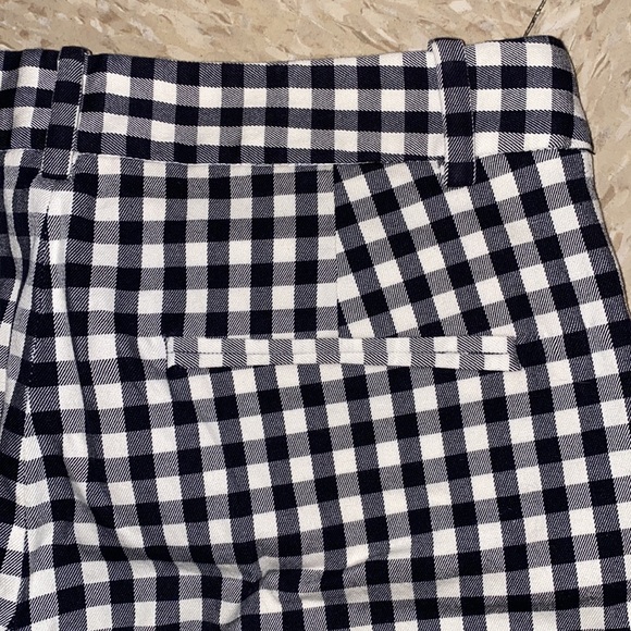 Theory Izelle S. Barnet Check Cropped Pants in Black and White size 2 - Picture 15 of 16